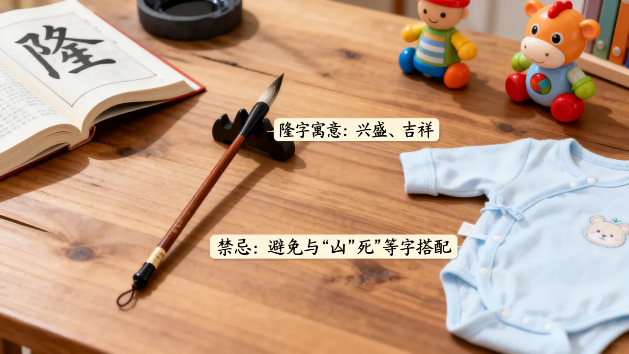 宝宝起名用隆字好不好，隆字在名字中的寓意和禁忌？