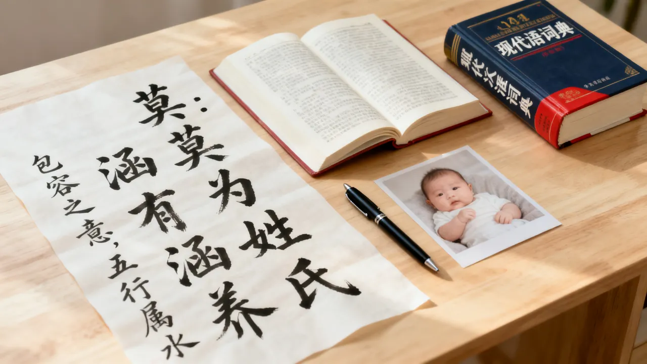 宝宝起名莫涵什么好听，莫涵名字寓意和五行属性？