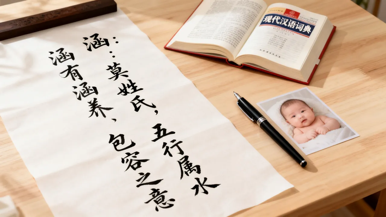 宝宝起名莫涵什么好听，莫涵名字寓意和五行属性？