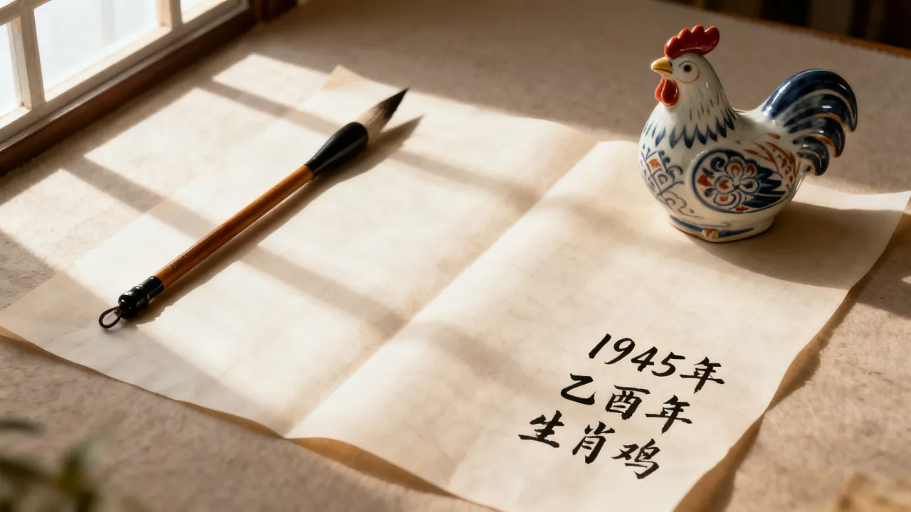 1945年的阴历是哪一年，1945年农历是什么生肖年。