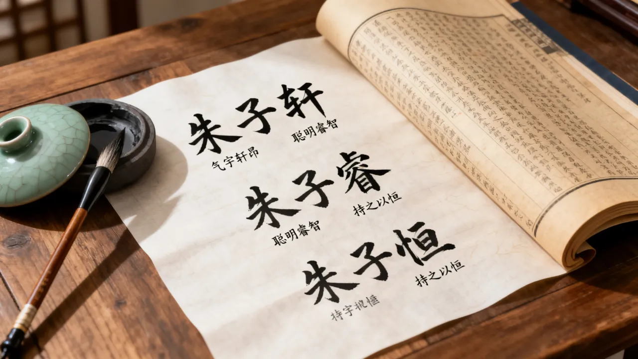 男宝宝起名叫朱子什么好?朱子后面配什么字寓意好? 男宝宝起名叫朱子什么好?朱子后面配什么字寓意好?