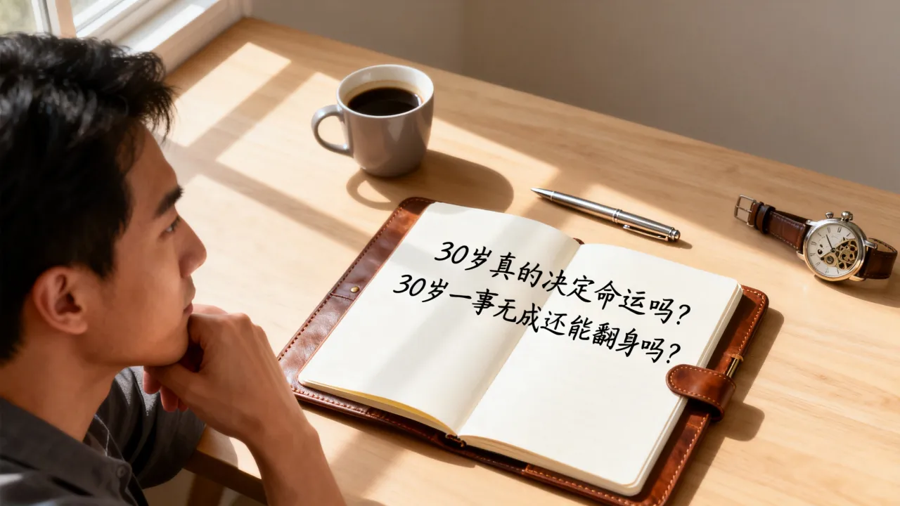 30岁真的决定命运吗？30岁一事无成还能翻身吗？