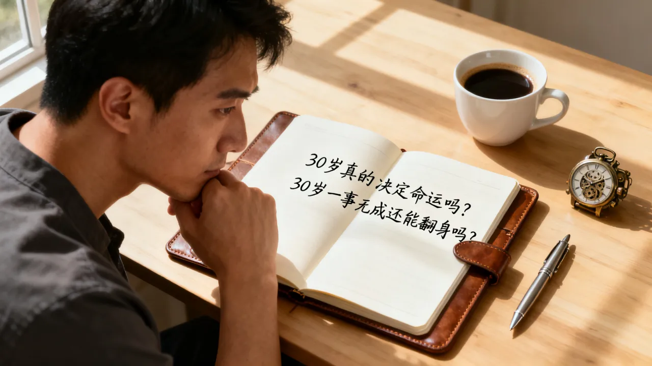 30岁真的决定命运吗？30岁一事无成还能翻身吗？