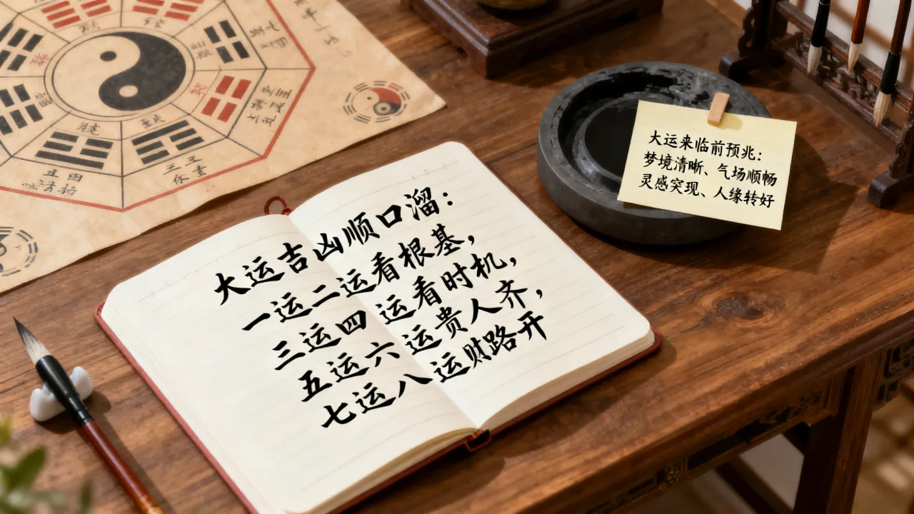 大运吉凶顺口溜怎么说，大运来临前的预兆有哪些