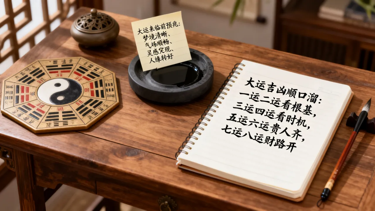大运吉凶顺口溜怎么说，大运来临前的预兆有哪些