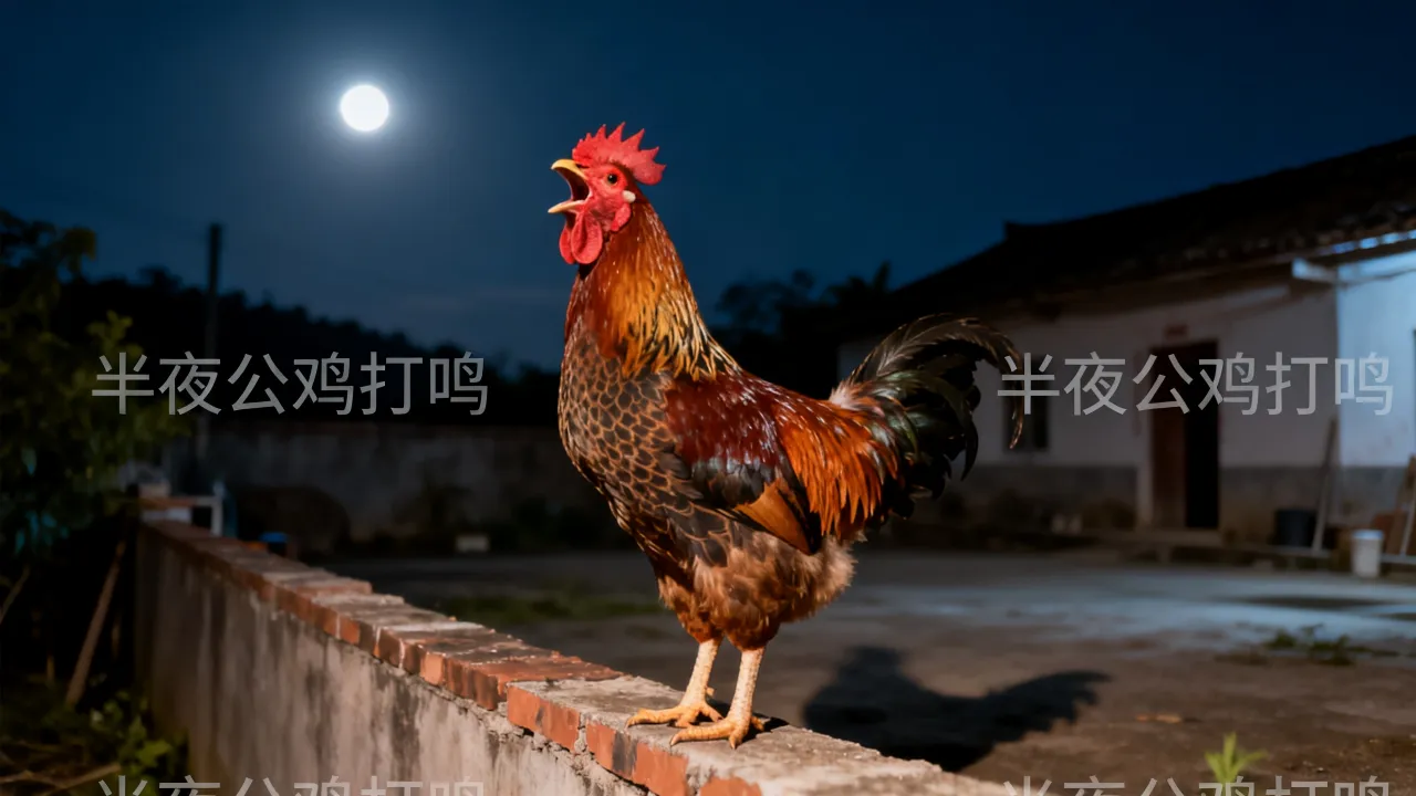 公鸡啼叫吉凶怎么说，半夜公鸡打鸣预示什么征兆