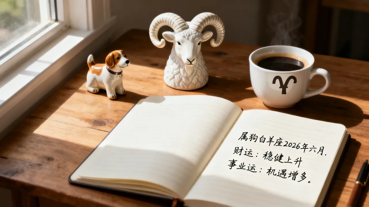 属狗白羊座2026年六月运势怎么样，六月财运事业运如何？