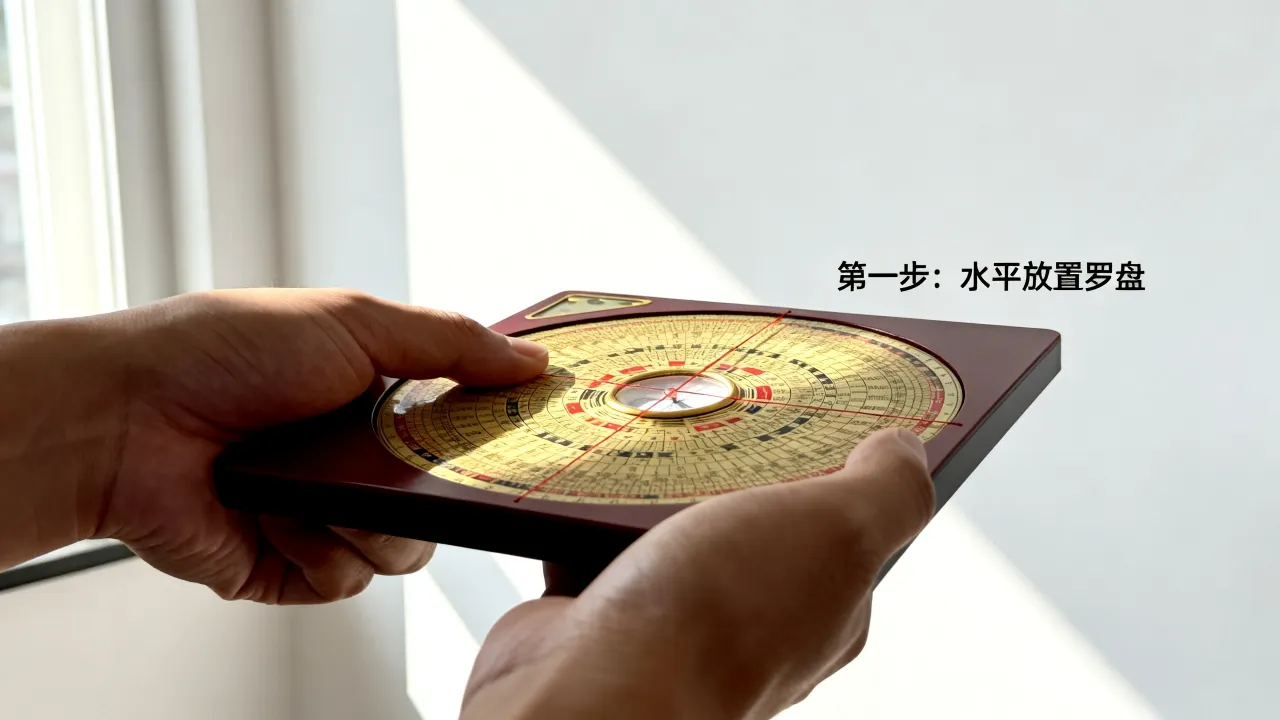 罗盘怎么用视频教程，风水罗盘测吉凶方法
