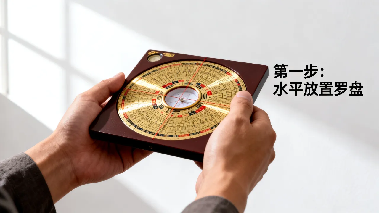 罗盘怎么用视频教程，风水罗盘测吉凶方法