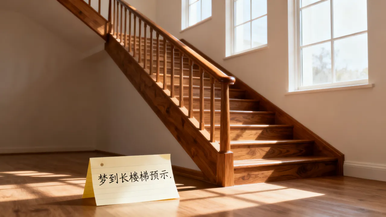 梦到了长楼梯预示了什么，梦见爬长楼梯是什么预兆