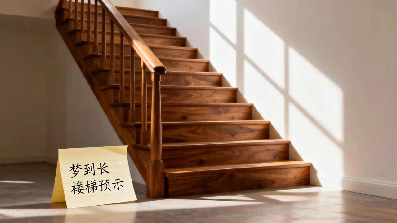 梦到了长楼梯预示了什么，梦见爬长楼梯是什么预兆