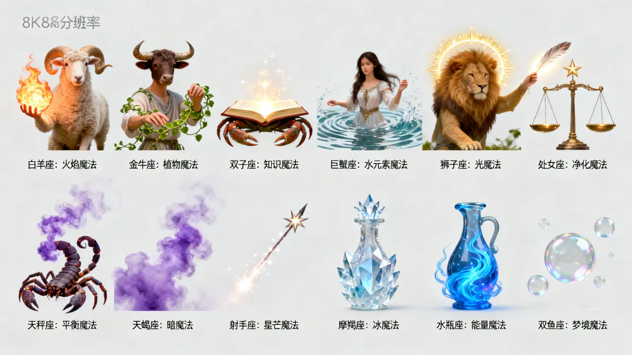 十二星座的擅长魔法是什么?,星座魔法有哪些奥秘 十二星座的擅长魔法是什么?,星座魔法有哪些奥秘