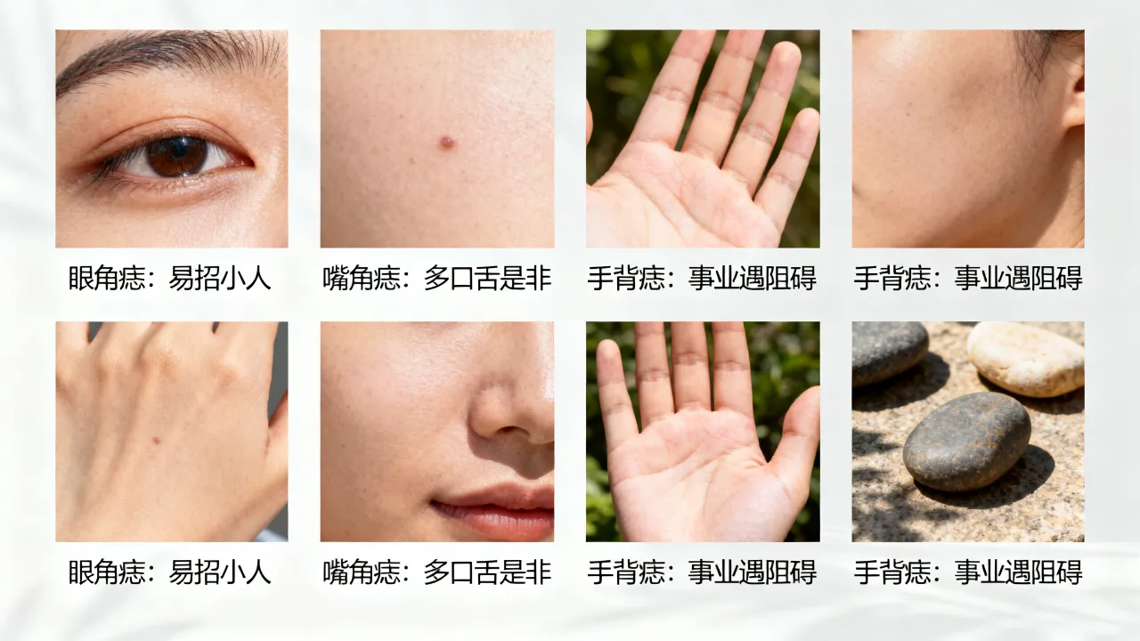 小人痣命运好不好,具体长在哪些位置有什么征兆 小人痣命运好不好,具体长在哪些位置有什么征兆