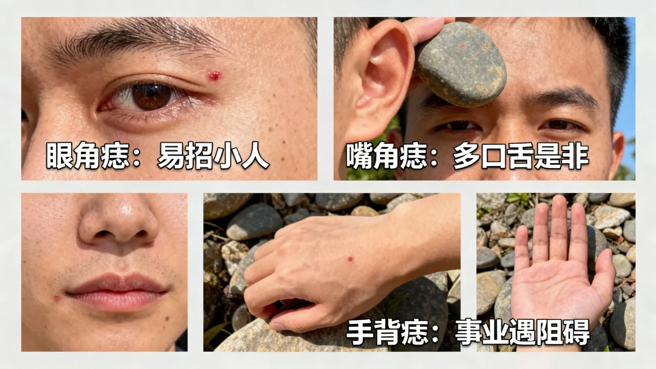 小人痣命运好不好,具体长在哪些位置有什么征兆 小人痣命运好不好,具体长在哪些位置有什么征兆