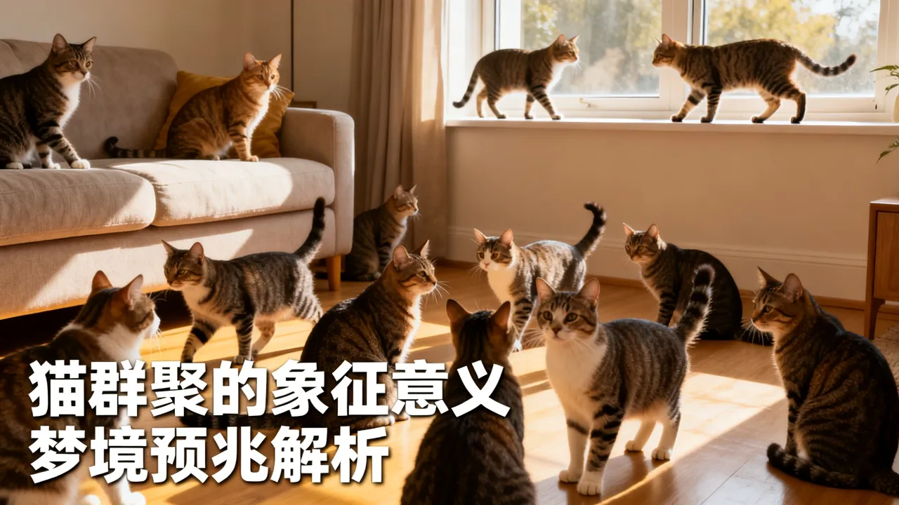 梦见一大群猫是什么预兆,猫群聚在家中预示什么? 梦见一大群猫是什么预兆,猫群聚在家中预示什么?