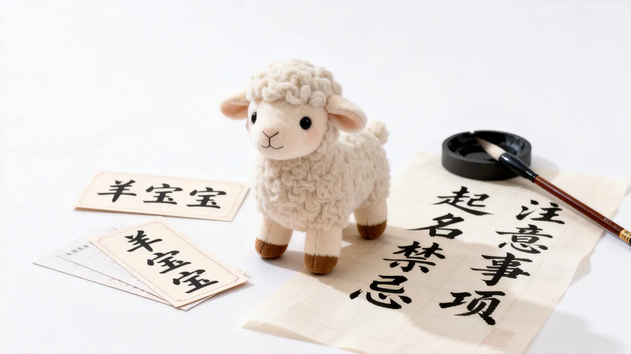 羊宝宝起名字注意什么?起名有哪些禁忌和注意事项 羊宝宝起名字注意什么?起名有哪些禁忌和注意事项