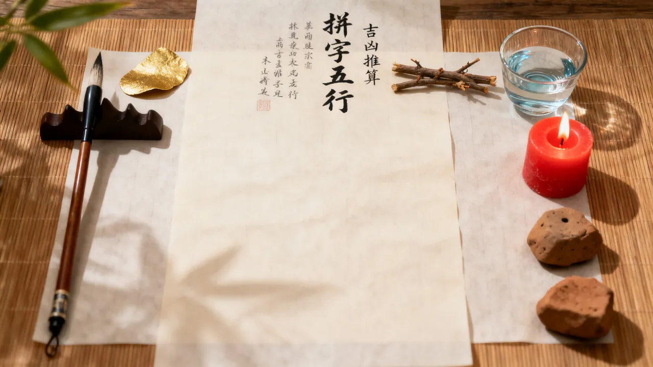 拼字五行吉凶怎么算的，怎样准确推算拼字五行吉凶