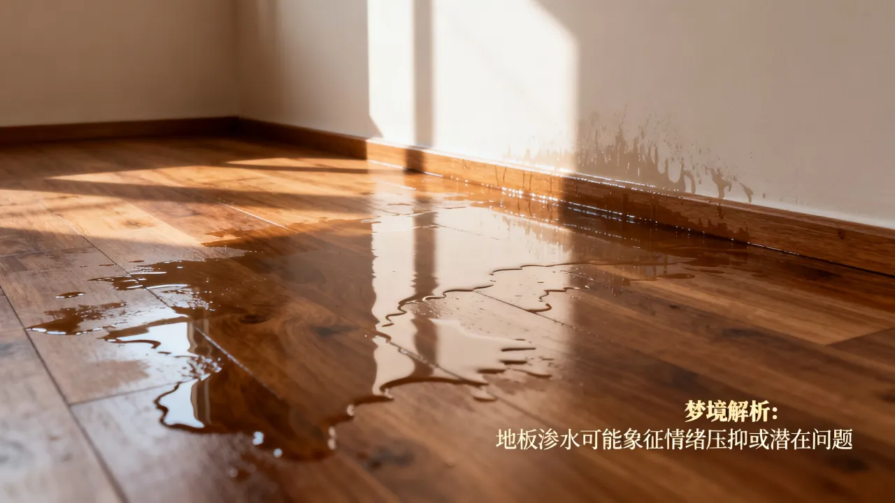 梦到地板渗水是啥意思，梦见地板渗水是什么预兆