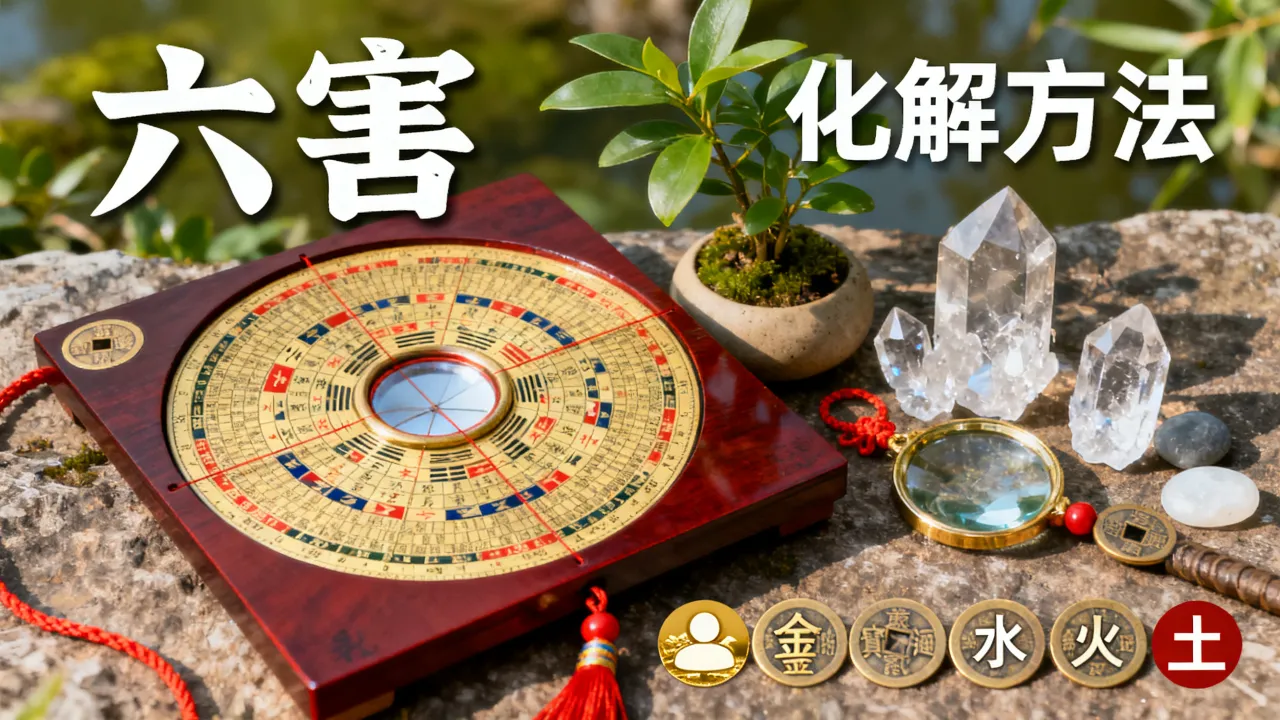 风水六害怎么看吉凶，六害在风水中如何化解？