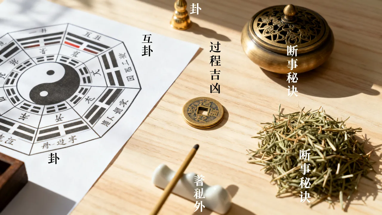 互卦怎么看过程吉凶？互卦吉凶断事秘诀，如何看互卦吉凶