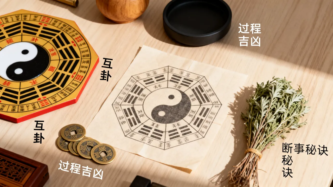 互卦怎么看过程吉凶？互卦吉凶断事秘诀，如何看互卦吉凶