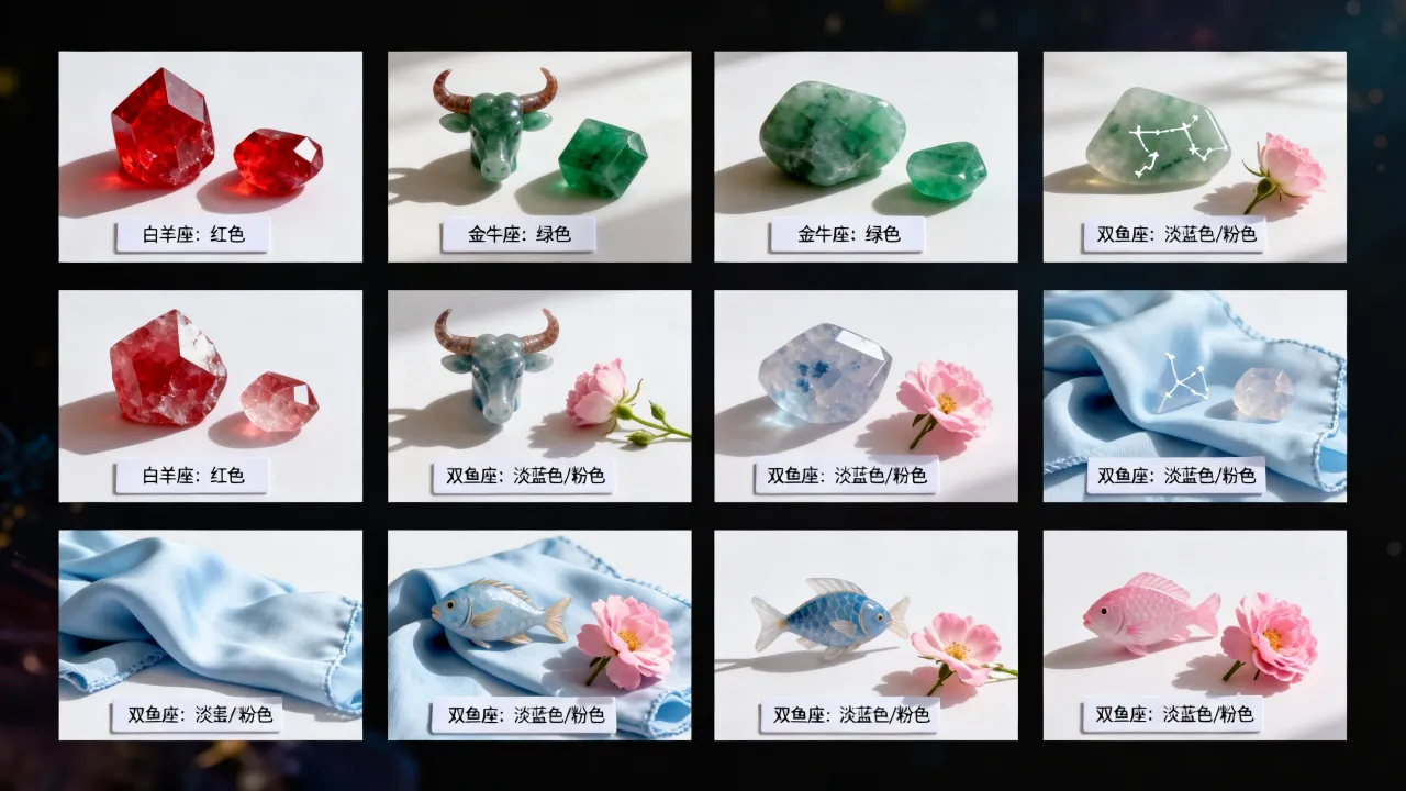 十二星座幸运表颜色是什么,双鱼座幸运色怎么选最准? 十二星座幸运表颜色是什么,双鱼座幸运色怎么选最准?