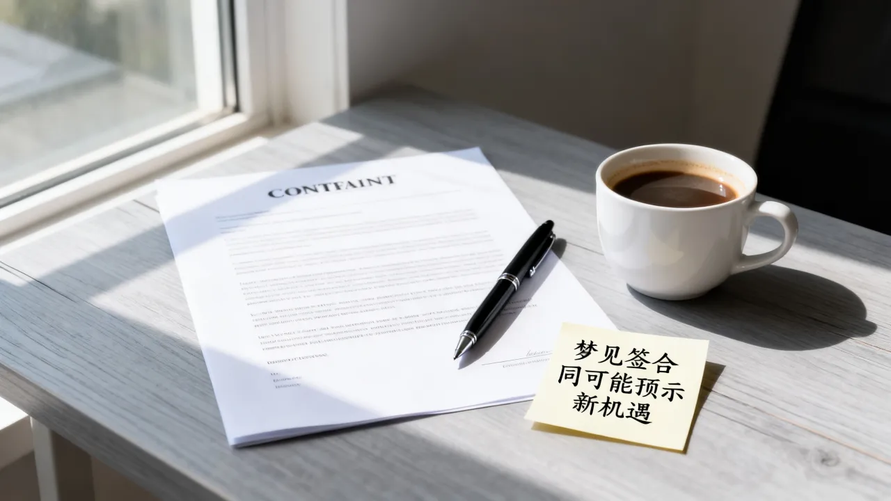 梦到签订合同是好的征兆吗,梦见签合同是什么预兆 梦到签订合同是好的征兆吗,梦见签合同是什么预兆