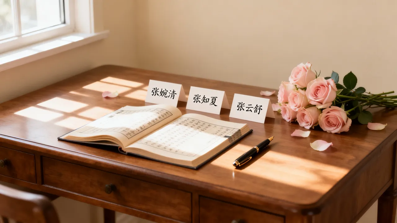 张姓女宝宝怎么取名字？2025小众惊艳推荐