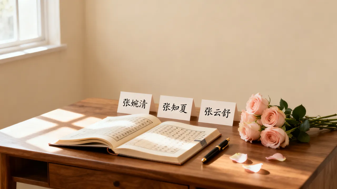 张姓女宝宝怎么取名字？2025小众惊艳推荐