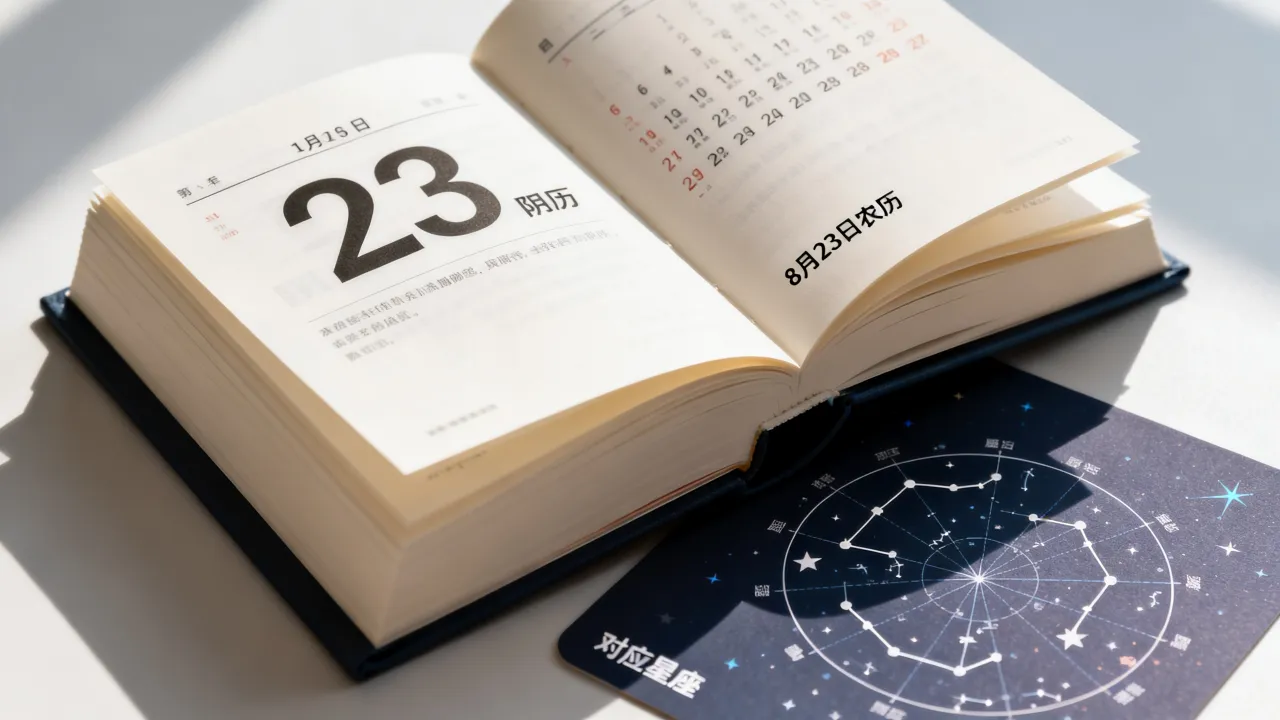 23阴历是几月几日,8月23日农历对应什么星座? 23阴历是几月几日,8月23日农历对应什么星座?