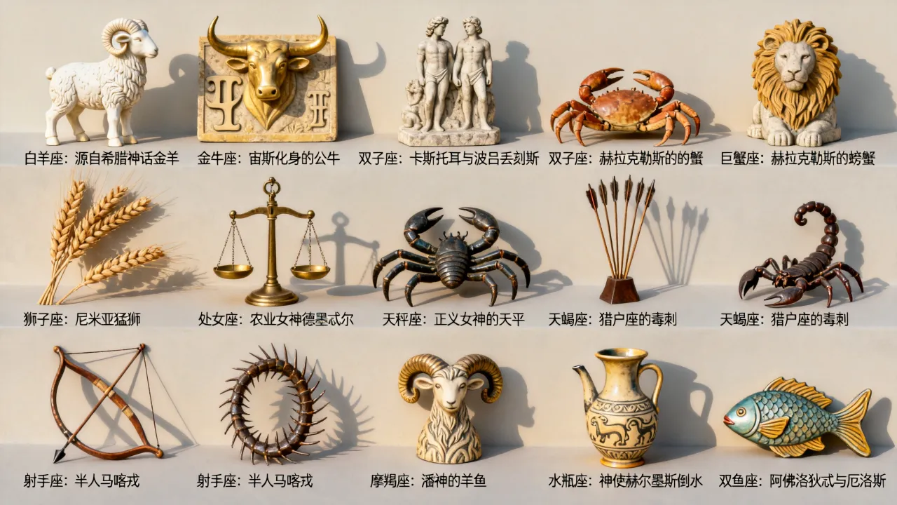 十二星座怎么命名,十二星座名称由来及命名规则是什么? 十二星座怎么命名,十二星座名称由来及命名规则是什么?