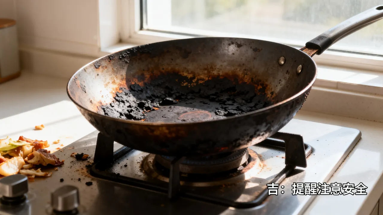 梦到锅烧焦有什么预兆，梦见锅烧焦是吉是凶