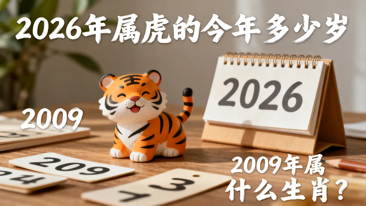 2026年属虎的今年多少岁,2009年属什么生肖? 2026年属虎的今年多少岁,2009年属什么生肖?