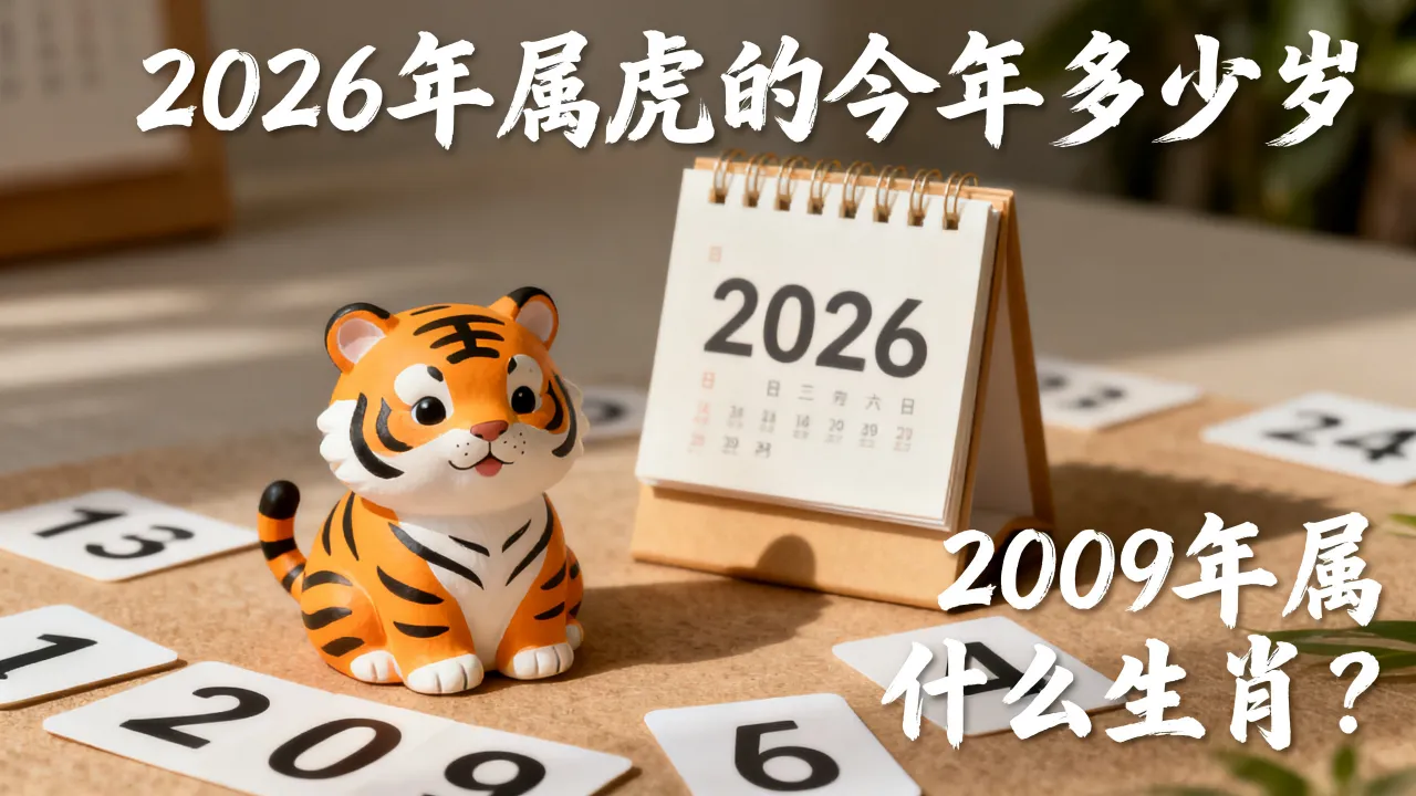 2026年属虎的今年多少岁,2009年属什么生肖? 2026年属虎的今年多少岁,2009年属什么生肖?