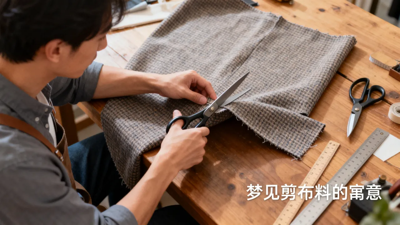 梦见剪布料有什么寓意吗,周公解梦梦见剪布料预示什么 梦见剪布料有什么寓意吗,周公解梦梦见剪布料预示什么