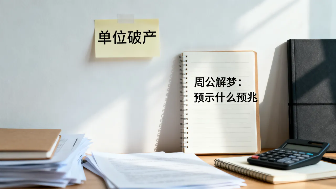 梦到单位破产意味着什么,周公解梦预示什么预兆 梦到单位破产意味着什么,周公解梦预示什么预兆