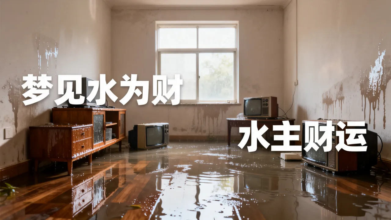 梦到屋里发水了是不是好的征兆呢，有什么预兆