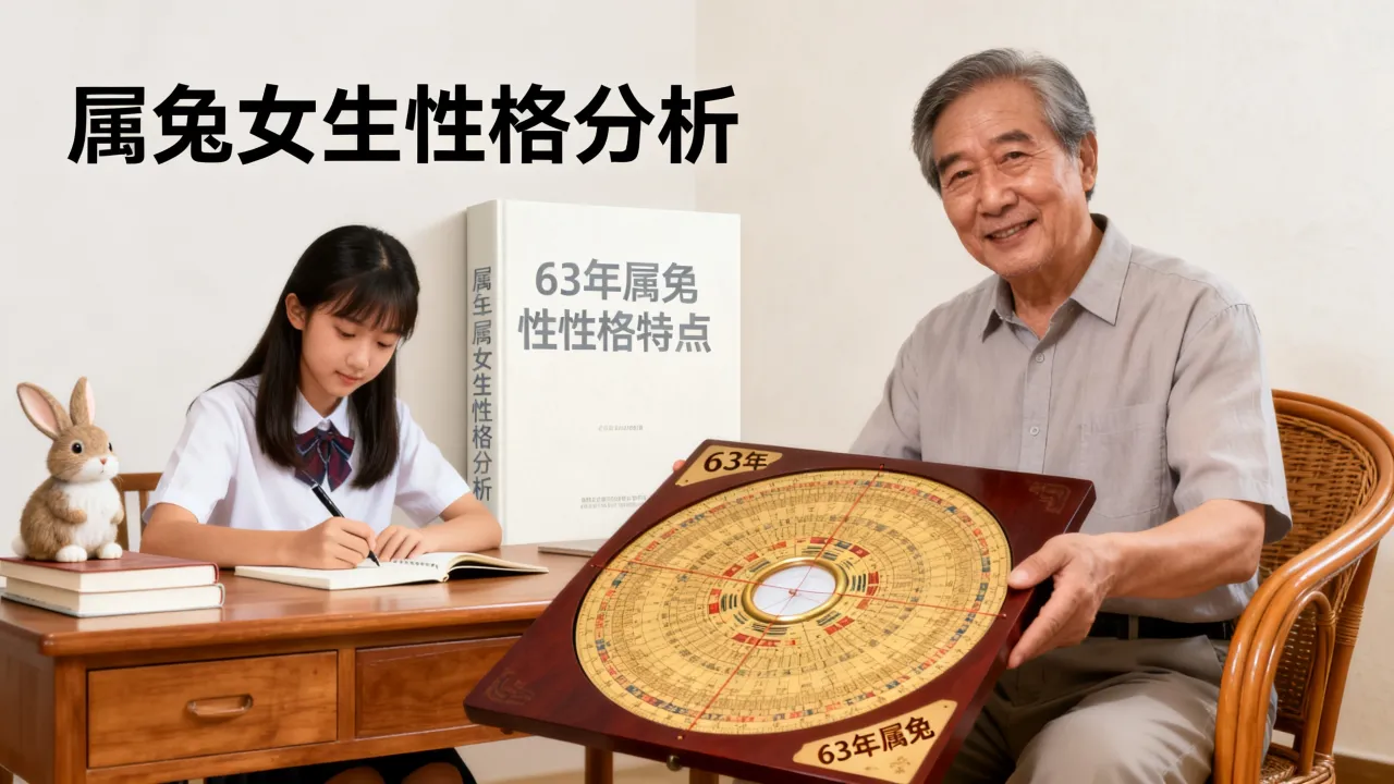 属兔女生性格算命好吗？属兔63男性格如何？
