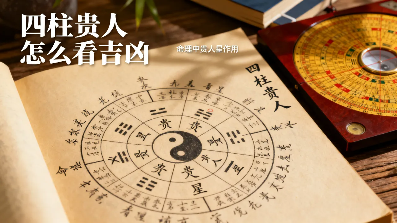 四柱贵人怎么看吉凶？命理中贵人星作用详解