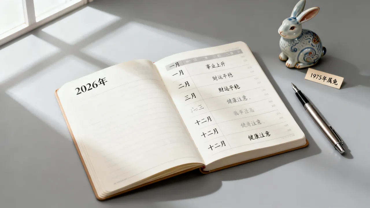 属兔2026年运势及运程每月1975如何?属兔2026年每月运势详解? 属兔2026年运势及运程每月1975如何?属兔2026年每月运势详解?