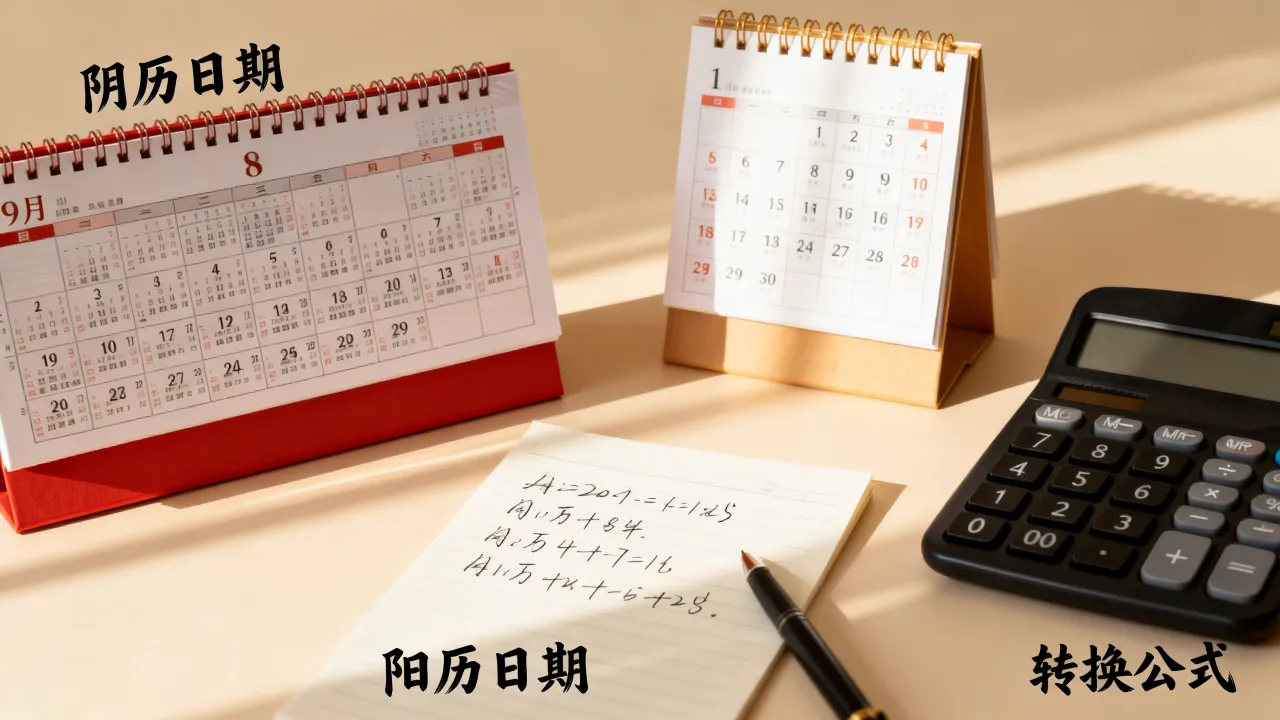 2020年阴历阳历怎么算？阴历阳历转换方法