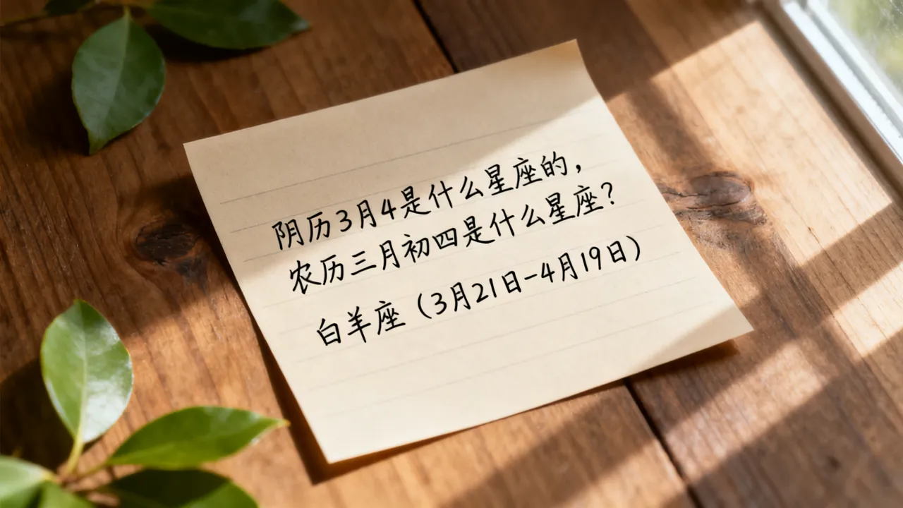 阴历3月4是什么星座的,农历三月初四是什么星座? 阴历3月4是什么星座的,农历三月初四是什么星座?