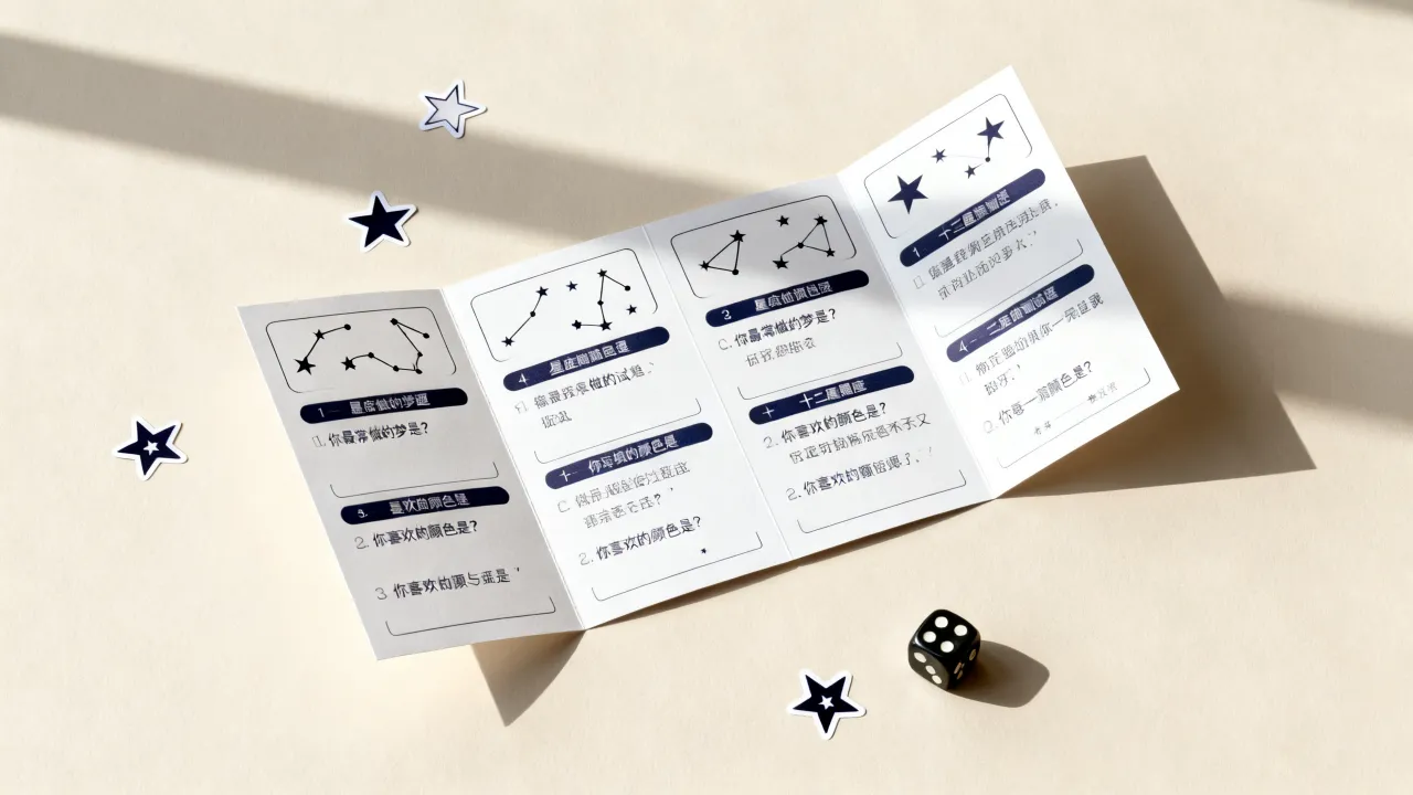十二星座的小测试准吗，十二星座测试题大全及答案有哪些？