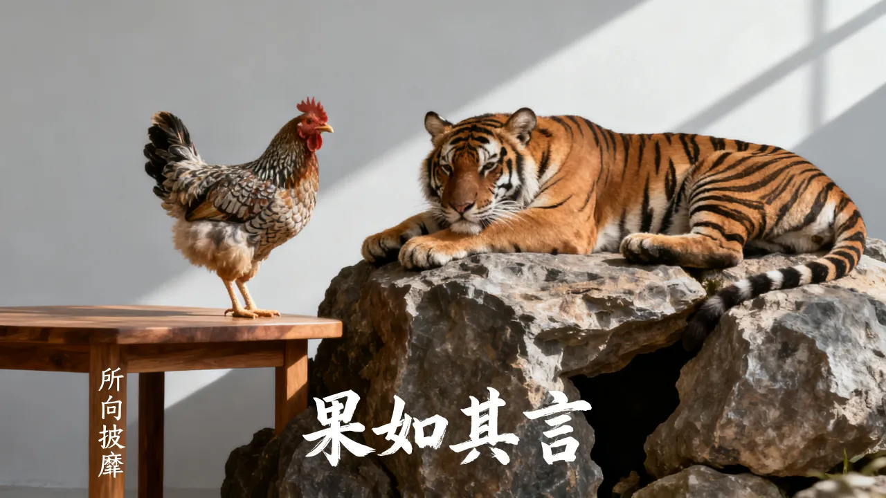 果如其言指的是什么生肖,所向披靡指哪个生肖? 果如其言指的是什么生肖,所向披靡指哪个生肖?