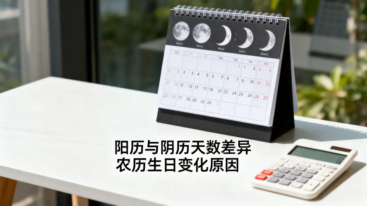 阳历阴历差多少天？农历生日为何每年都变？