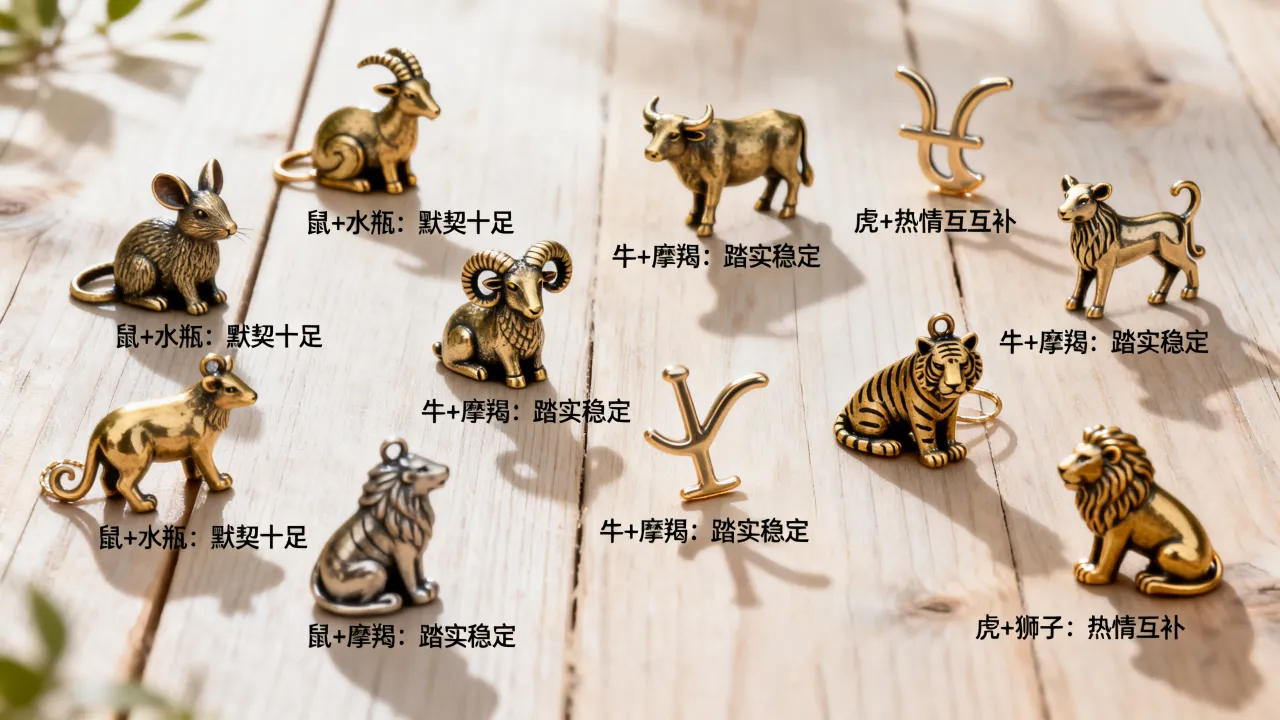 十二生肖和十二星座怎么搭配最合适,配对禁忌有哪些讲究? 十二生肖和十二星座怎么搭配最合适,配对禁忌有哪些讲究?