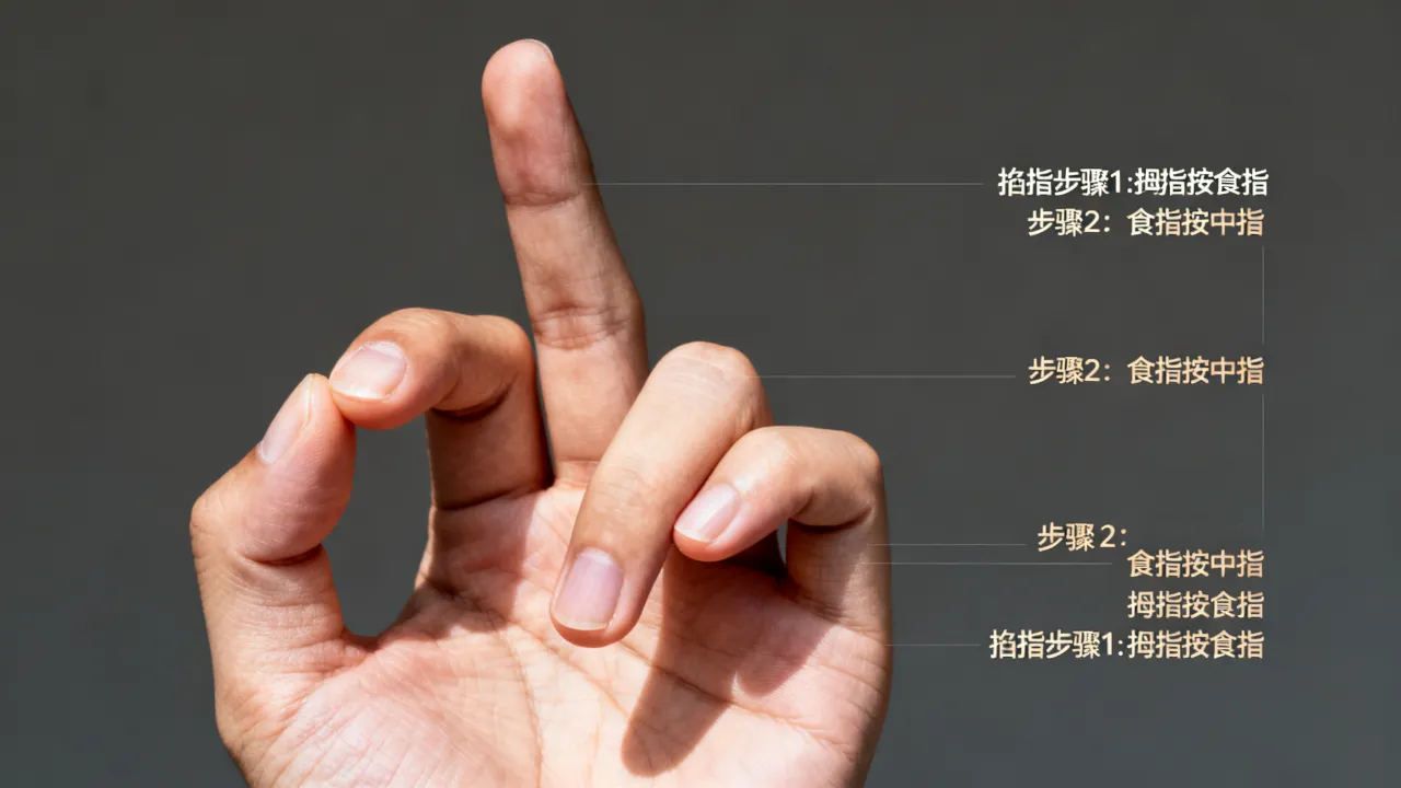 手指怎么掐吉凶视频，掐指算吉凶方法是什么