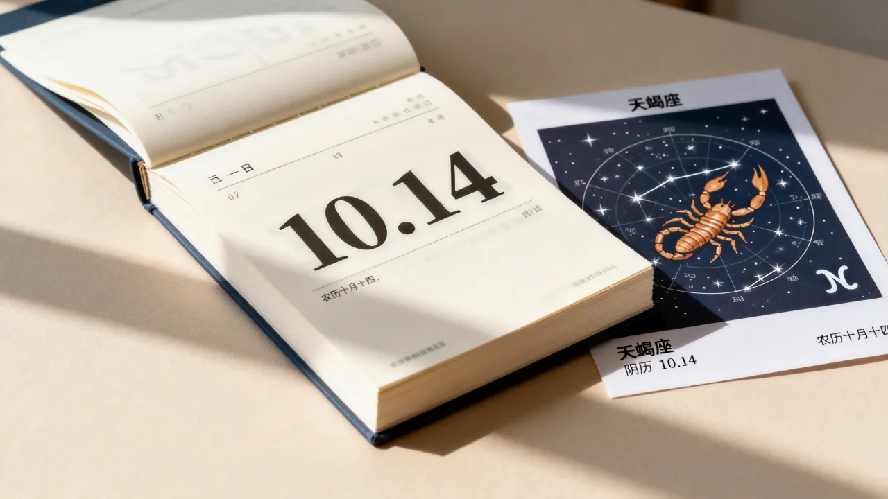 阴历10.14是什么座,农历十月十四是什么星座 阴历10.14是什么座,农历十月十四是什么星座
