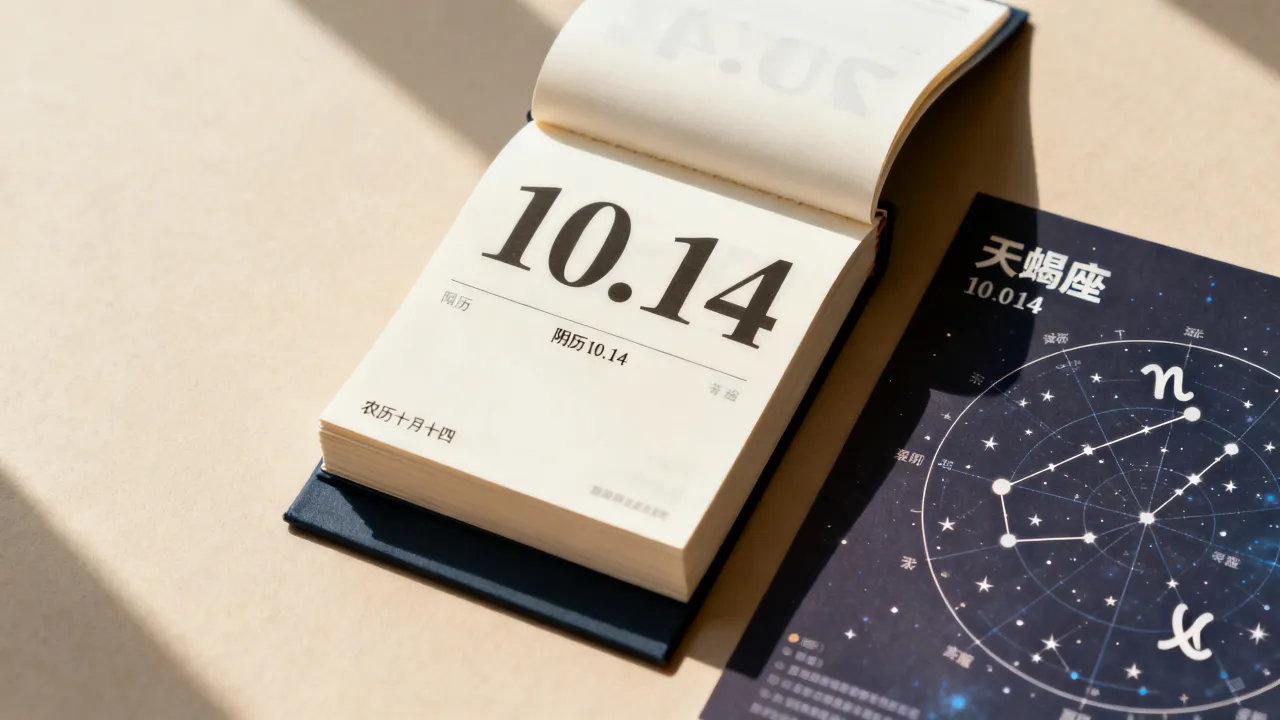 阴历10.14是什么座,农历十月十四是什么星座 阴历10.14是什么座,农历十月十四是什么星座