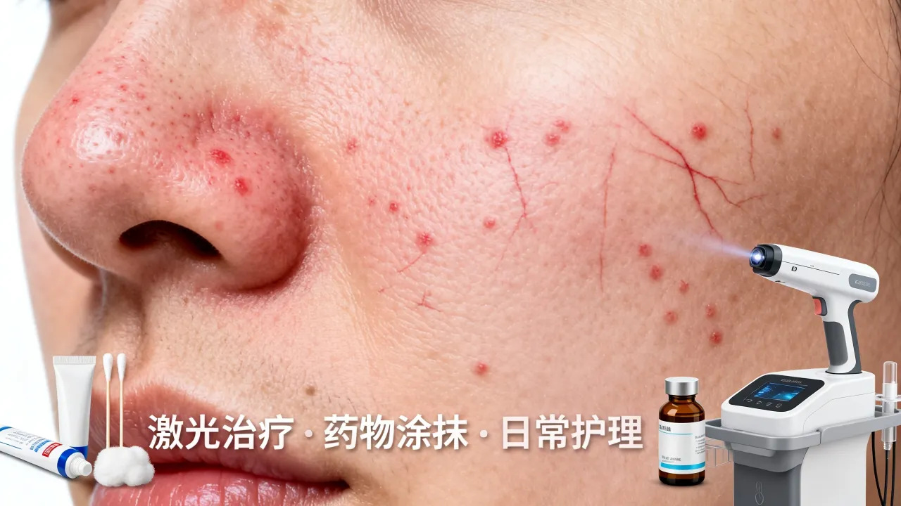 酒糟鼻命运如何逆转，酒糟鼻怎么治疗最有效
